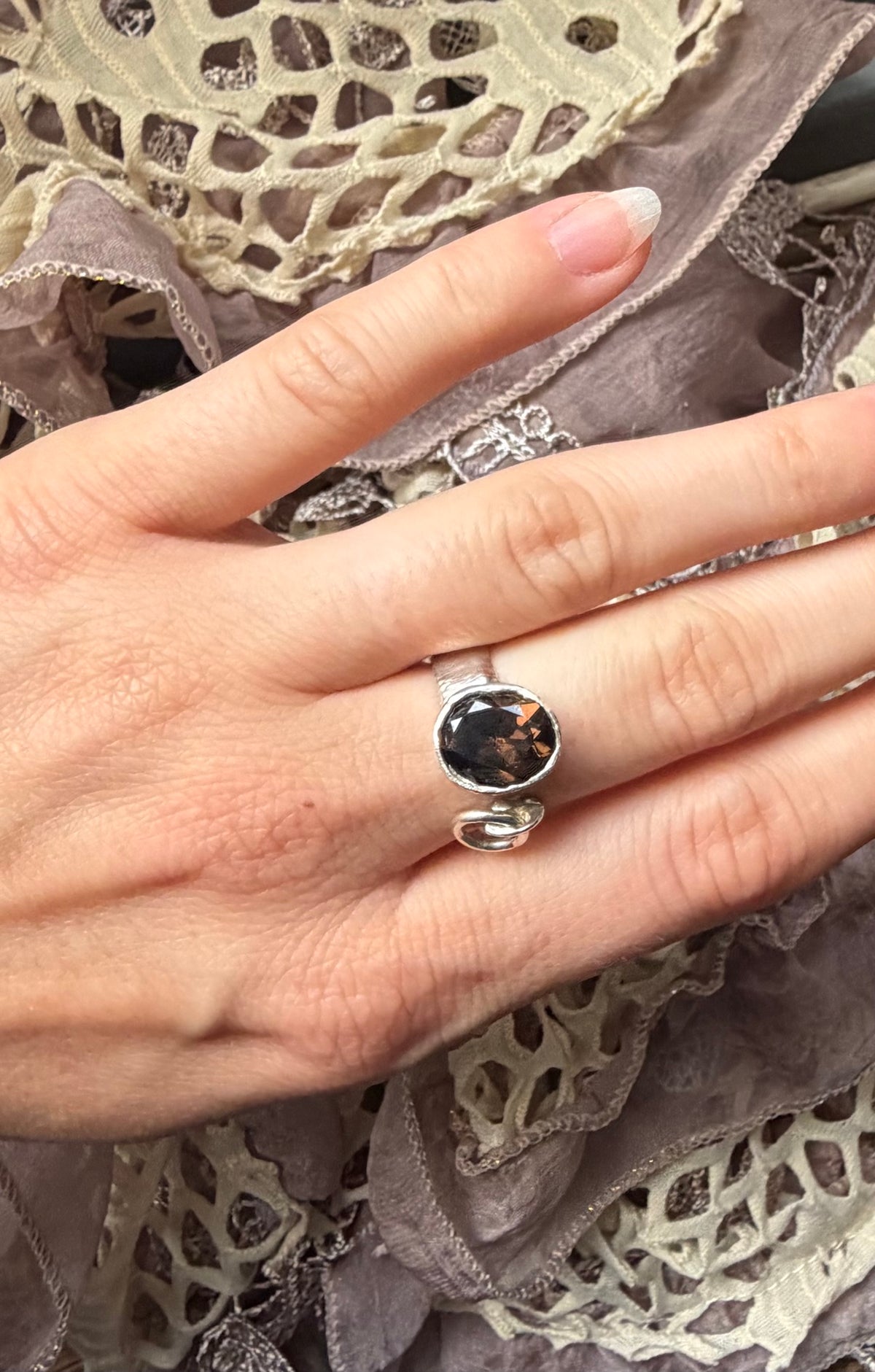 Smokey Quartz Ring