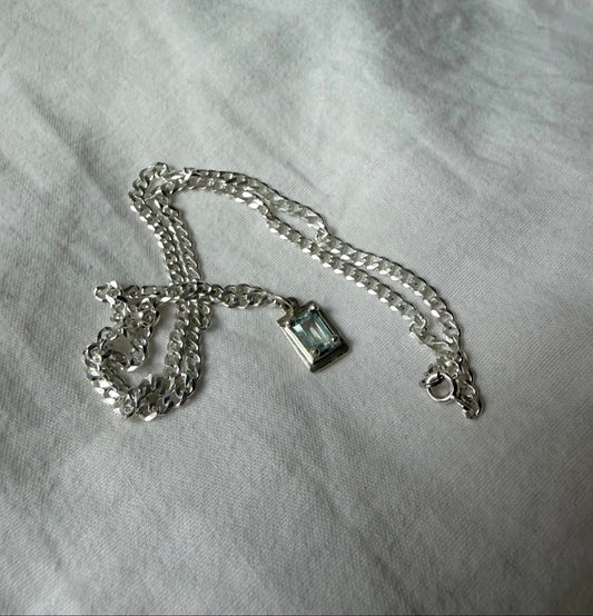 Aquamarine Necklace